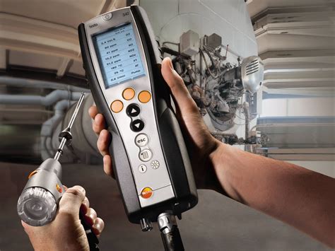 emissions flue gas analyzer|flue gas analyzer testo.